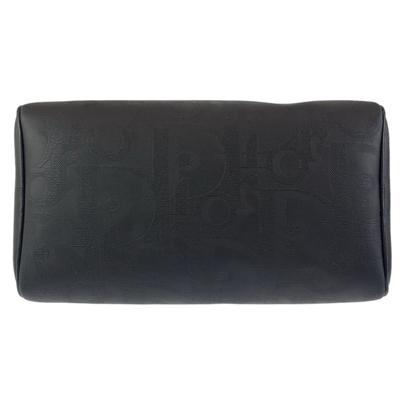 Dior Dior Vintage Trotter Black PVC Handbag Canvas Handbag - Picture 7 of 9